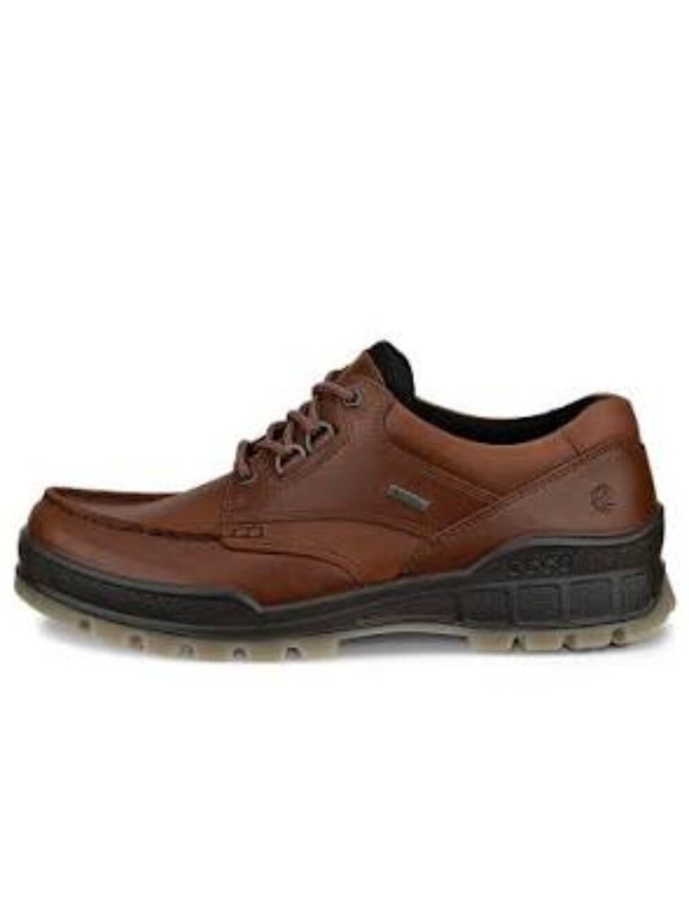 ECCO Track 25 Men's Leather Gore-Tex Lace-Up Oxfords in Bison / Bison Oil Nubuck